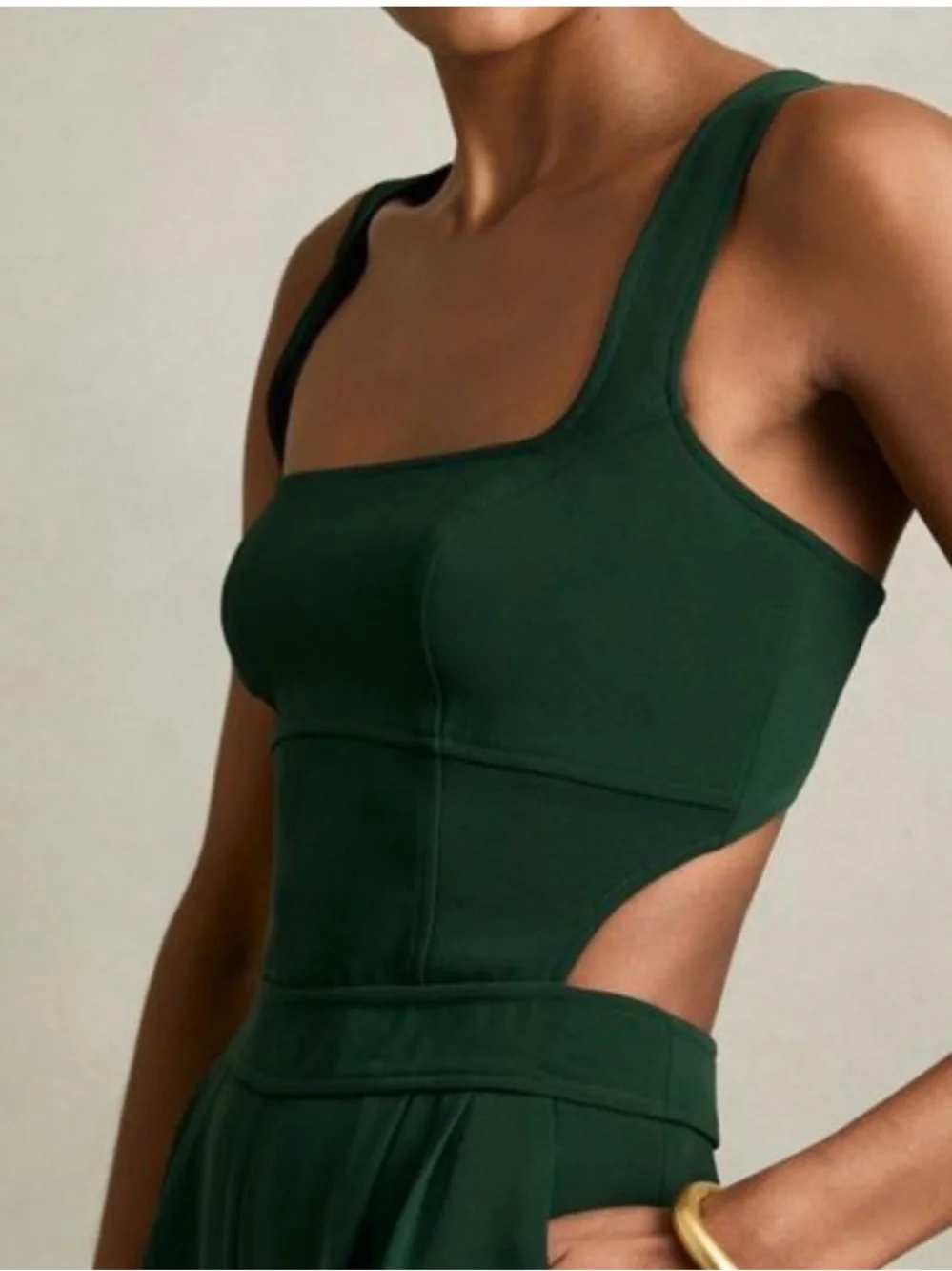 Reiss Dion Wide-Leg Cut-Out Jumpsuit - Picture 3 of 8